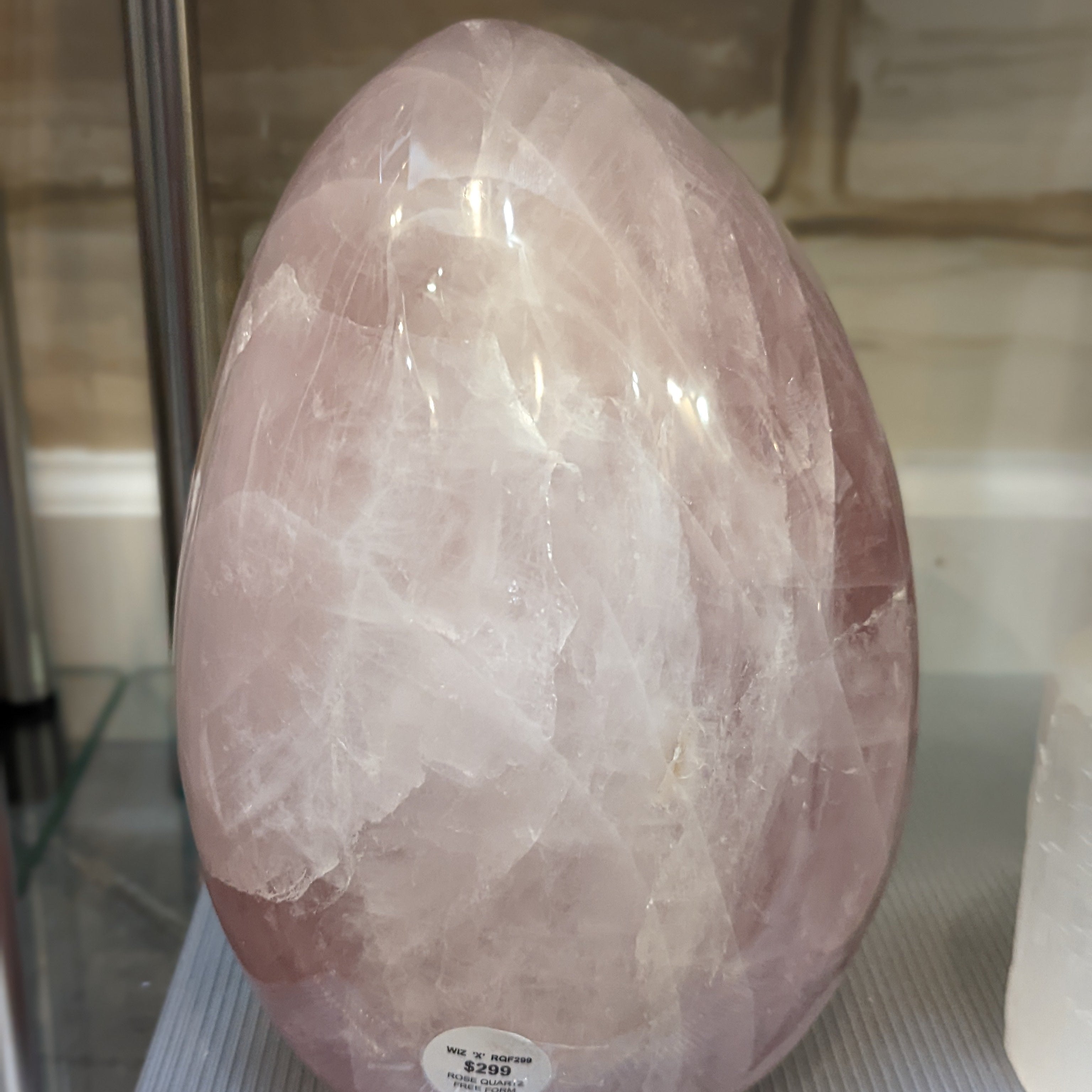 Rose Quartz Egg